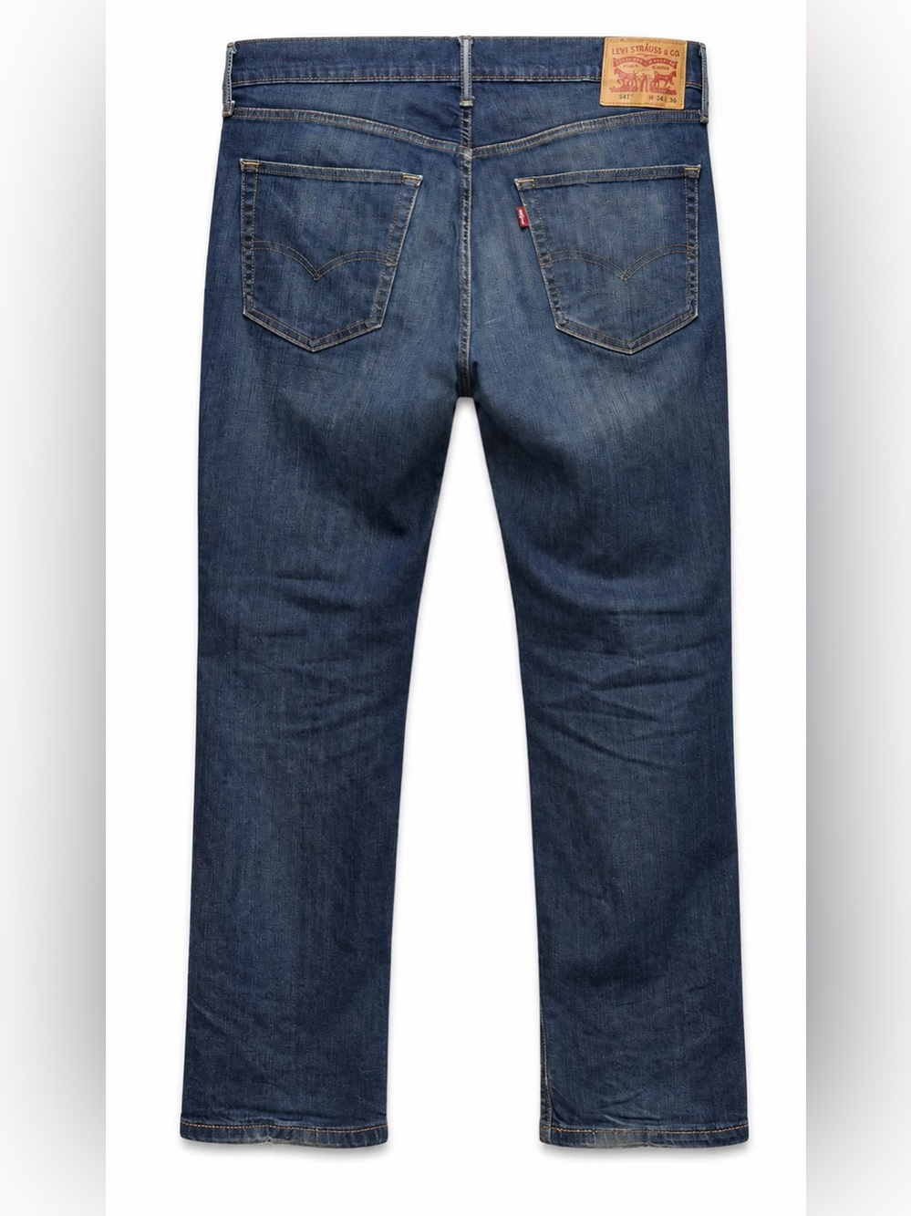 Levi’s 541 Athletic Taper Jeans Men’s 34x30 Blue Distressed 100% Cotton